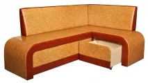 Угловой диван Практика, с ящиками
