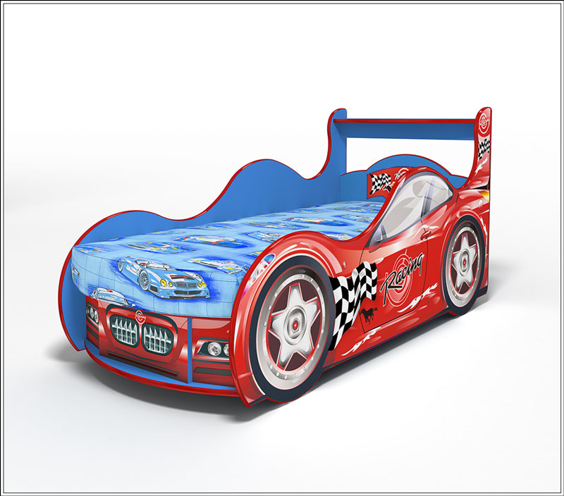 Кровать-машина Ралли без ящика