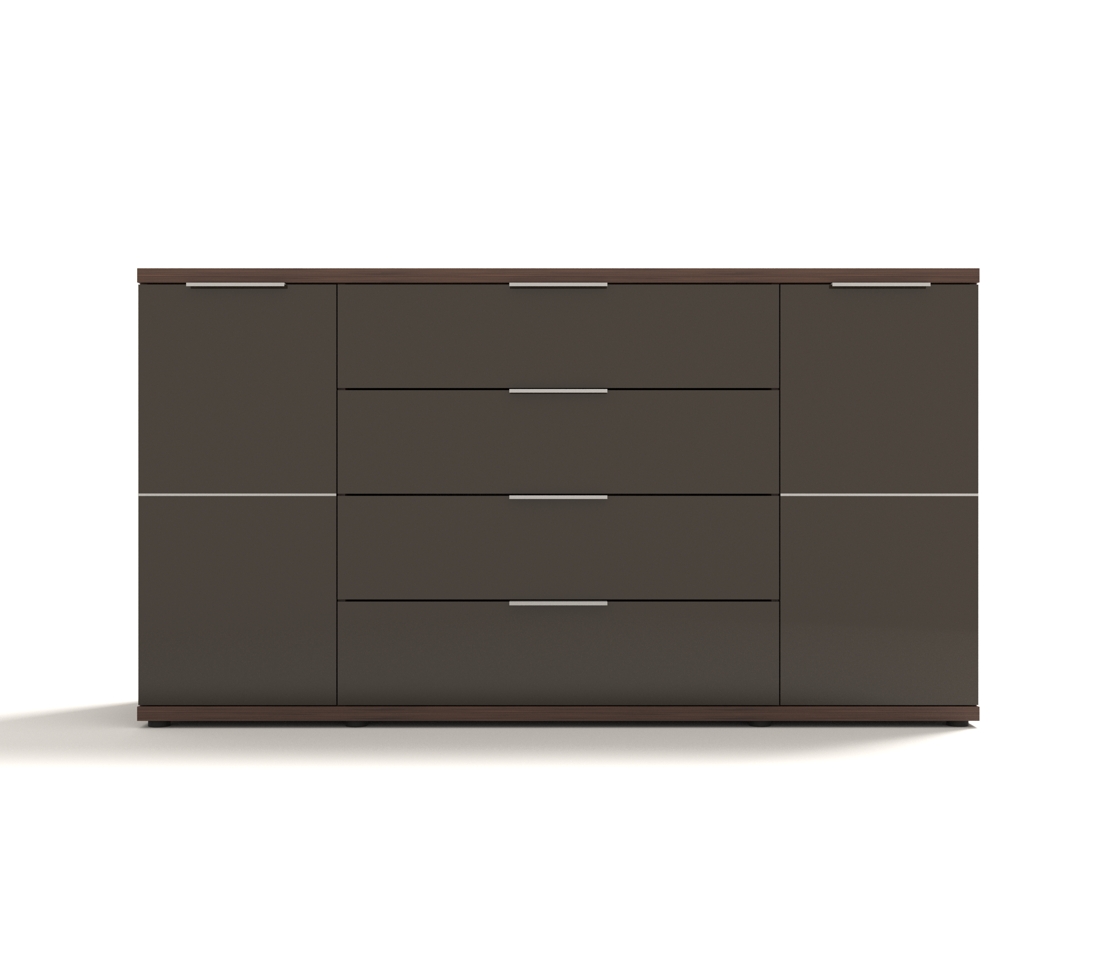 комод с полками и ящиками