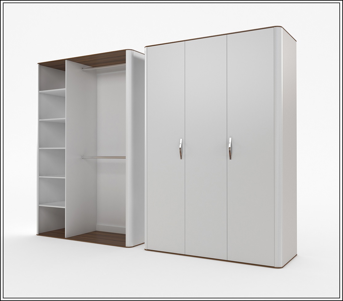 Шкаф 3-ств. Эвия, 2 штанги