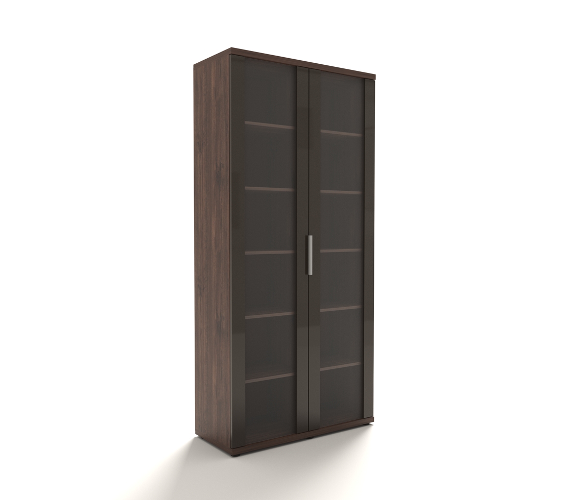 Шкаф-витрина двустворчатый