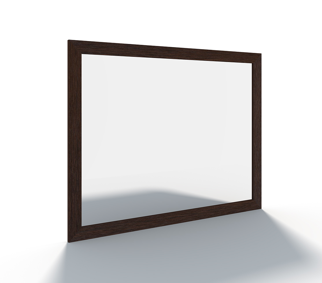 зеркало 1000 в деревянной рамке