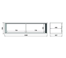 Полка-антресоль 