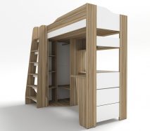 набор с кроватью чердаком
