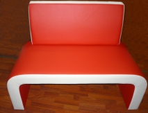 Банкетка Практика, со спинкой