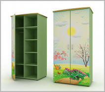 Шкаф 2-ств. Дракоша