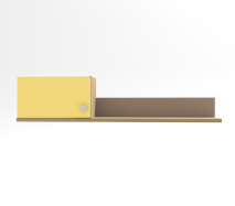 полка с фасадом