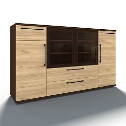 Комод Чили 4-дверный, проф. МДФ, 4 ящика