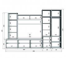стенка в гостиную