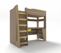 кровать чердак