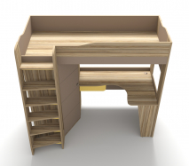 кровать чердак