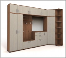 набор мебели в угловую прихожую 