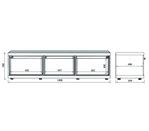 тумба с ящиками