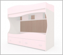 Комплект двухъярусной кровати Колибри-2