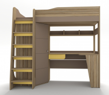 кровать чердак