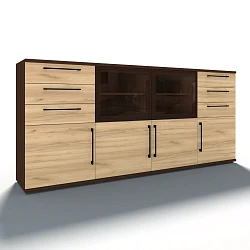 Комод Чили 6-дверный, проф. МДФ, 6 ящиков