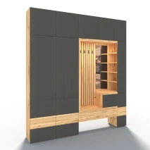 набор из шкафов в коридор