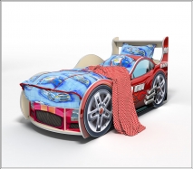 Кровать-машина Роботы с ящиком