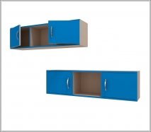 Полка навесная Колибри, 2 фасада