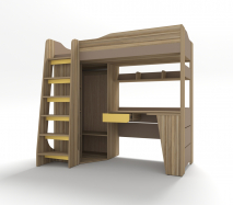 кровать чердак