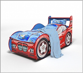 Кровать-машина Ралли с ламелями