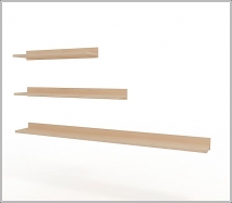 Полка навесная Орион-1, открытая