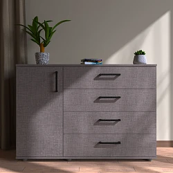 Комод Верона, дверца, 4 ящика