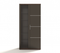 Шкаф-витрина двустворчатый