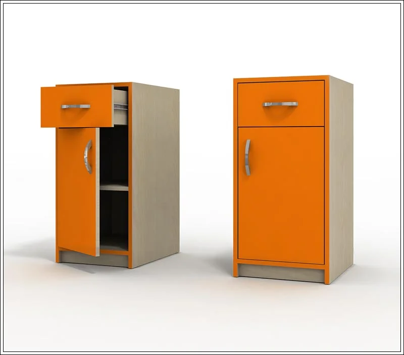 Тумба Колибри, дверца, ящик