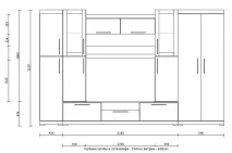 стенка в гостиной