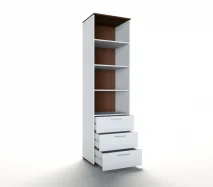 шкаф витрина с ящиками