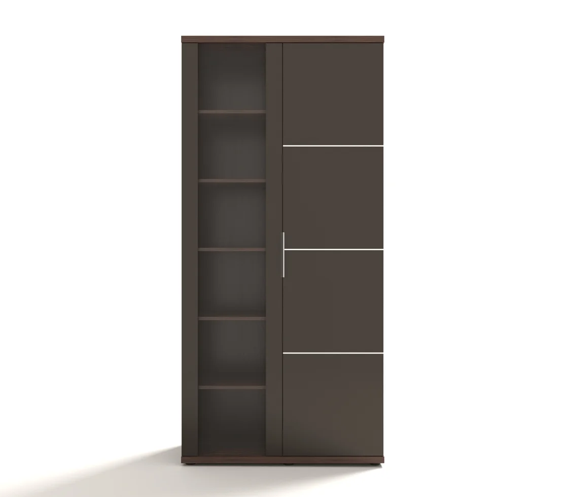 Шкаф-витрина двустворчатый