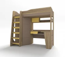 кровать чердак с мебелью