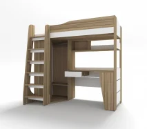 кровать чердак с мебелью