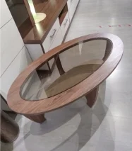Журнальный стол овальный