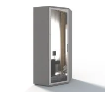 Зеркало на большой фасад