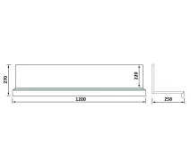 навесная полка