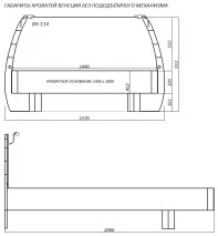 кровать двухспальная