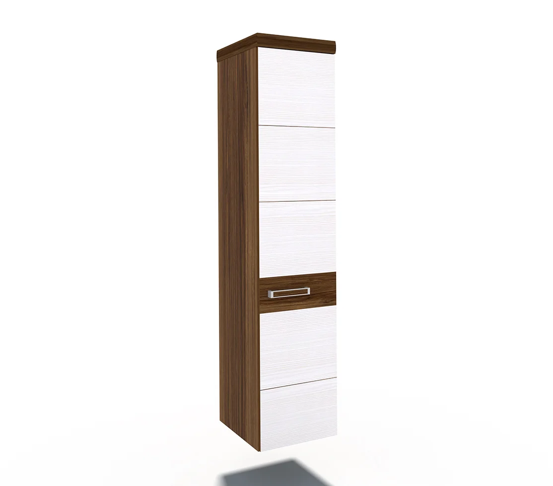 Шкаф-витрина 1-ств.глубок. Дрезден, полки