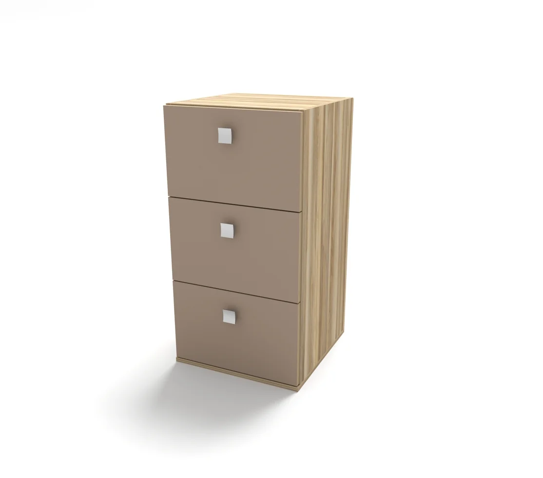 Тумба большая Концепт-3, 3 ящика