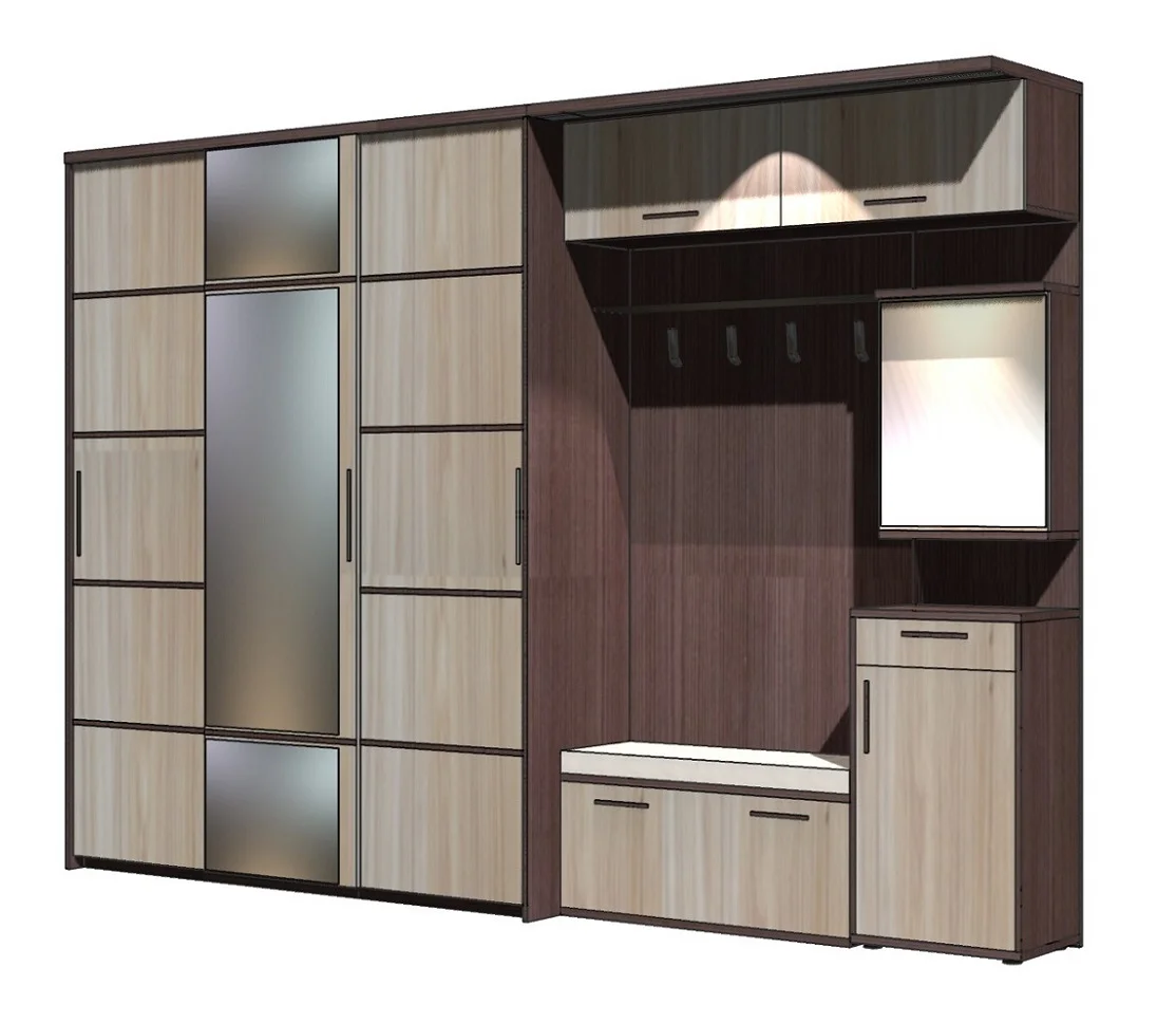 шкаф-купе для коридора