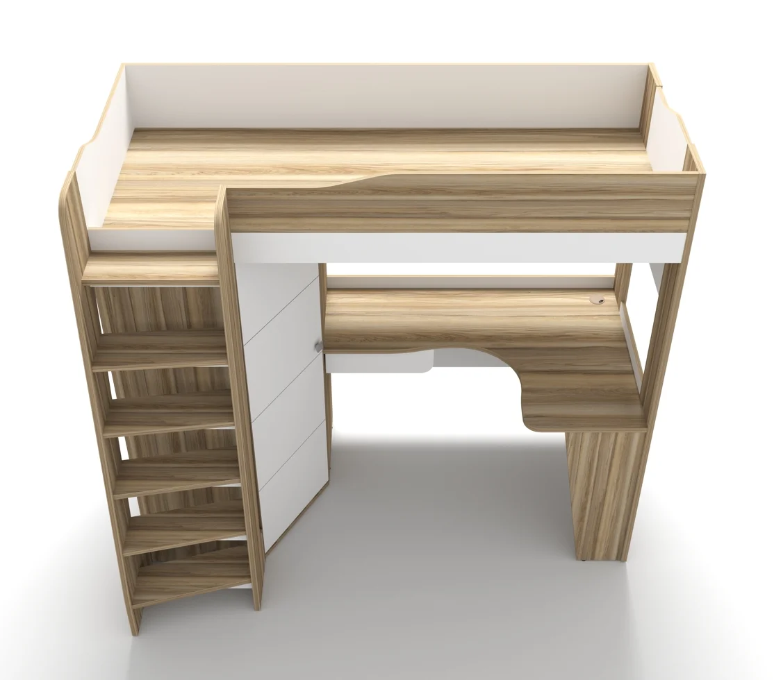 кровать чердак с мебелью